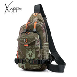 Xajzpa - Nylon Men Cross Body Chest Bag Messenger Pack Small Rucksack Knapsack Travel Casual Male