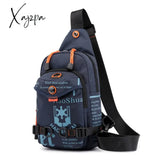 Xajzpa - Nylon Men Cross Body Chest Bag Messenger Pack Small Rucksack Knapsack Travel Casual Male