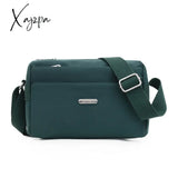 Xajzpa - Nylon Women Shoulder Bags Casual Female Handbags Solid Color Travel Crossbody Bag For