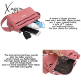 Xajzpa - Nylon Women Shoulder Bags Casual Female Handbags Solid Color Travel Crossbody Bag For