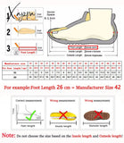 Xajzpa - Original Men’s Shoes High Quality Casual Men Slip-On Sneakers Man Big 46 Running