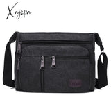 Xajzpa - Outdoor Leisure Retro Business Bag High Capacity Canvas Simple Version Shoulder Bag