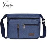 Xajzpa - Outdoor Leisure Retro Business Bag High Capacity Canvas Simple Version Shoulder Bag