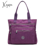 Xajzpa - Oversized Bag 2023 European American Style Women Large Capacity Shoulder Waterproof Nylon