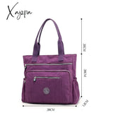 Xajzpa - Oversized Bag 2023 European American Style Women Large Capacity Shoulder Waterproof Nylon