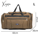 Xajzpa - Oxford Waterproof Men Travel Bags Hand Luggage Big Bag Business Large Capacity Weekend