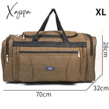 Xajzpa - Oxford Waterproof Men Travel Bags Hand Luggage Big Bag Business Large Capacity Weekend