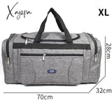 Xajzpa - Oxford Waterproof Men Travel Bags Hand Luggage Big Bag Business Large Capacity Weekend