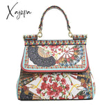 Xajzpa - Painting Tiger Graffiti Printed Female Bag Famous Cartoon Designer Purses And Handbag 2023