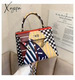 Xajzpa - Painting Tiger Graffiti Printed Female Bag Famous Cartoon Designer Purses And Handbag 2023