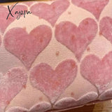 Xajzpa - Pink Women Handbag Heart Casual Sweet Cute Shoulder Bag Autumn Winter New Korean Style