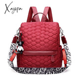 Xajzpa - Plaid Laptop Backpack Anti Theft Stylish Casual Daypack Travel Business College School