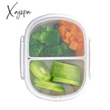 Xajzpa - Portable 3 Compartments Bento Boxes Microwave Food Storage Container Lunchbox Children