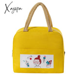 Xajzpa - Portable Lunch Bag New Thermal Insulated Box Tote Cooler Handbag Bento Pouch Dinner