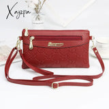 Xajzpa - Pu Leather Embossing Shoulder Bags For Women New Fashion Multi-Function Crossbody Cheap