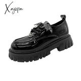 Xajzpa - Punk Wind Fashion Single Shoes Autumn New Devil Bat Wings Gothic Women’s Thick Bottom