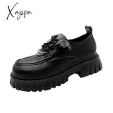 Xajzpa - Punk Wind Fashion Single Shoes Autumn New Devil Bat Wings Gothic Women’s Thick Bottom