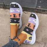 Xajzpa - Purple Casual Sportswear Daily Patchwork Printing Round Comfortable Out Door Shoes Shoes