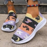 Xajzpa - Purple Casual Sportswear Daily Patchwork Printing Round Comfortable Out Door Shoes /