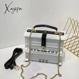 Xajzpa - Purses And Handbags Luxury Designer Crossbody Shoulder Bag For Women Piano Shape Top