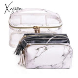 Xajzpa - Pvc Transparent Cosmetic Bag Organizer Travel Toiletry Set Pink Beauty Case Makeup