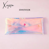 Xajzpa - Pvc Transparent Cosmetic Bag Women Makeup Storage Clear Organizer Wash Travel Portable