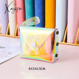 Xajzpa - Pvc Transparent Cosmetic Bag Women Makeup Storage Clear Organizer Wash Travel Portable