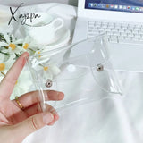 Xajzpa - Pvc Transparent Cosmetic Bag Women Makeup Storage Clear Organizer Wash Travel Portable