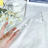 Xajzpa - Pvc Transparent Cosmetic Bag Women Makeup Storage Clear Organizer Wash Travel Portable