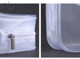 Xajzpa - Pvc Waterproof Transparent Cosmetic Bag Wash Bath Storage Travel Multi-Function Handbag