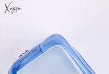 Xajzpa - Pvc Waterproof Transparent Cosmetic Bag Wash Bath Storage Travel Multi-Function Handbag