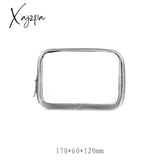 Xajzpa - Pvc Waterproof Transparent Cosmetic Bag Wash Bath Storage Travel Multi-Function Handbag