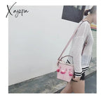 Xajzpa - Quality Fashion Designer Flamingo Bucket Bag Women Pu Leaather Handbags Female Ladies