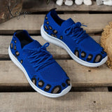 Xajzpa - Red Casual Sportswear Daily Patchwork Frenulum Round Comfortable Shoes Shoes Sneakers
