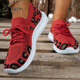 Xajzpa - Red Casual Sportswear Daily Patchwork Frenulum Round Comfortable Shoes / Us6Eu36 Shoes