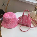 Xajzpa - Retro Pu Leather Women’s Shell Bag Summer Cashew Flower Ladies Shoulder Crossbody Female