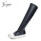 Xajzpa - Rick Women’s Boots Plus Size Owwes Casual Sexy Over The Knee Stretch Sneaker Designer