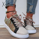 Xajzpa - Rose Gold Casual Sportswear Daily Patchwork Round Comfortable Out Door Shoes Shoes Sneakers