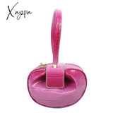 Xajzpa - Sac A Main Luxury Designer Handbag Women Small Round Design Leather Hand Bag For Fashion