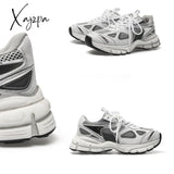 Xajzpa - Shoes For Men Women’s Chunky White Luxary Sneakers Ladies Running Casual Fashion Light