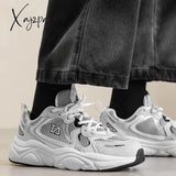 Xajzpa - Shoes For Men Women’s Chunky White Luxary Sneakers Ladies Running Casual Fashion Light