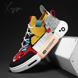 Xajzpa - Shoes Men Sneakers Male Casual Mens Tenis Luxury Shoes Trainer Race Breathable Fashion