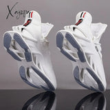 Xajzpa - Shoes Men Sneakers Male Casual Mens Tenis Luxury Shoes Trainer Race Breathable Fashion