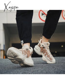 Xajzpa - Shoes Men Sneakers Male Casual Mens Tenis Luxury Shoes Trainer Race Breathable Fashion