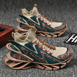 Xajzpa - Shoes Men Sneakers Male Casual Mens Tenis Luxury Shoes Trainer Race Breathable Fashion