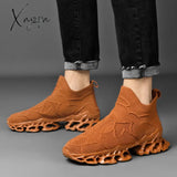 Xajzpa - Shoes Men Sneakers Male Casual Mens Tenis Luxury Shoes Trainer Race Breathable Fashion