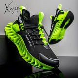 Xajzpa - Shoes Men Sneakers Male Casual Mens Tenis Luxury Shoes Trainer Race Breathable Fashion