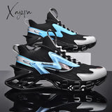 Xajzpa - Shoes Men Sneakers Male Casual Mens Tenis Luxury Shoes Trainer Race Breathable Fashion