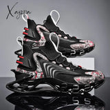 Xajzpa - Shoes Men Sneakers Male Casual Mens Tenis Luxury Shoes Trainer Race Breathable Fashion