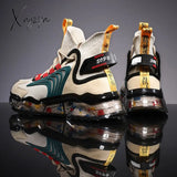 Xajzpa - Shoes Men Sneakers Male Casual Mens Tenis Luxury Shoes Trainer Race Breathable Fashion